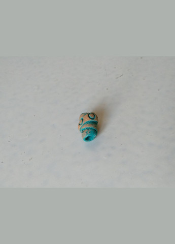 Керамическая бусина ручной работы "Сказочное Плетение №11" (бежево-зеленая) Коти&Ангели (301532951)