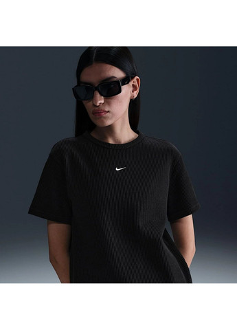 Футболка жіноча Sportswear Chill Waffle Black Nike - (365961548)
