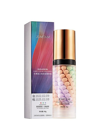 Набор Кушон Concealer + База под макияж Jomtam Isolation Three Color Images (315424277)