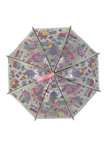 Детский прозрачный зонт-трость с рисунками Fiaba (289977616)