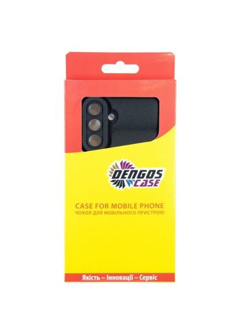 Чохол до мобільного телефона Kit Samsung Galaxy A36 5G Soft + glass (Black) (DG-KM-140) DENGOS Kit Samsung Galaxy A36 5G Soft + glass (Black) (364630626)