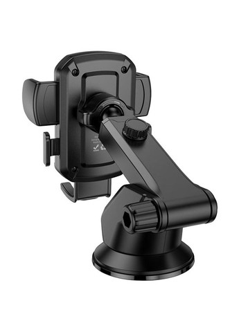 Холдер H65 Gamble one-button car holder(center console) Black Hoco (359401648)