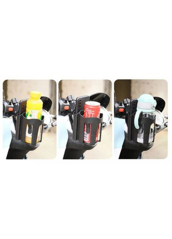 Подстаканник для напитков с креплением для телефона Черный М100087 No Brand (302746917)