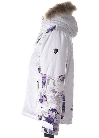 Біла зимова куртка celia, р.xl, білий () Huppa 18358030-04220-0XL