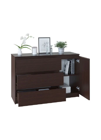 Комод Т-3Р ДУБ ВЕНГЕ МАГИЯ No Brand (396756034)