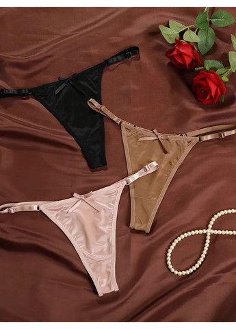 Комплект трусиків-стрінгів No Brand (363263508)