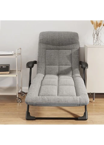 Раскладное кресло кровать со встроенным матрасом Grey (LB-FCB-G3-GRY) LEOBRO (381019319)