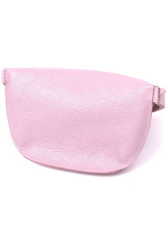 Шкіряна жіноча бананка на пояс із регульованим ременем лілова (sku_16376) No Brand (329853523)