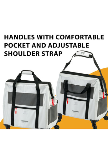 Троллей-переноска для собак и кошек 46 x 26 x высота 48 см VOYAGER TROLLEY 450 (A-038123) Ferplast (366817061)