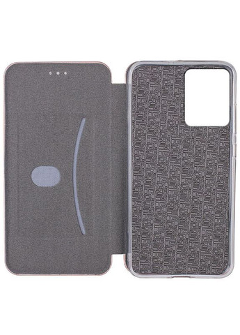 Шкіряний чохол-книжка Classy для Xiaomi Redmi Note 12 4G Rose Gold No Brand (345561084)