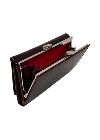 Жіночий гаманець з натуральної шкіри 711H5 бордовий 13 х 8 х 3 Balisa (367263857)