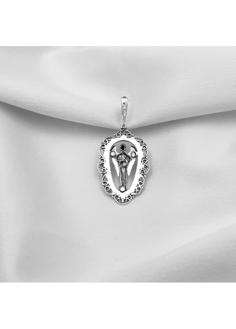 Серебряная ладанка "Ангел хранитель" с чернением (3115 ч) IRISTA (383367704)