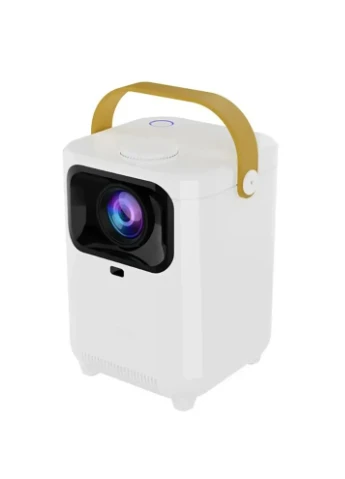 Портативный проектор + пульт, 4K HD, Android 11.0, Wi-Fi 6.0, Bluetooth, E350 / Мультимедийный проектор домашний Hengda (372113899)