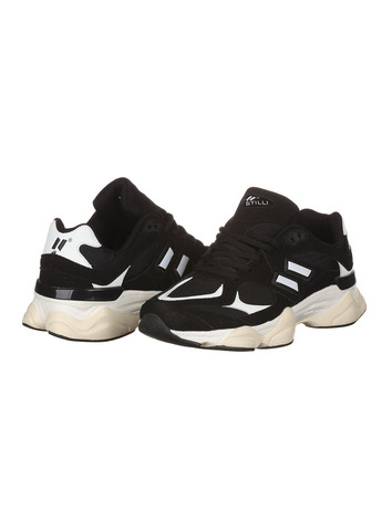 Черные демисезонные кроссовки из текстиля для мужчин Stilli