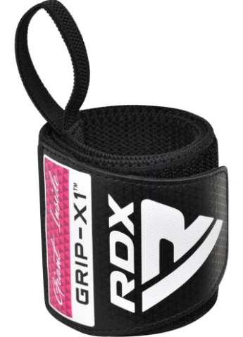 Бинты для запястий (кистевые бинты) GYM WRIST WRAP R11 BLACK/PINK RDX (395014393)