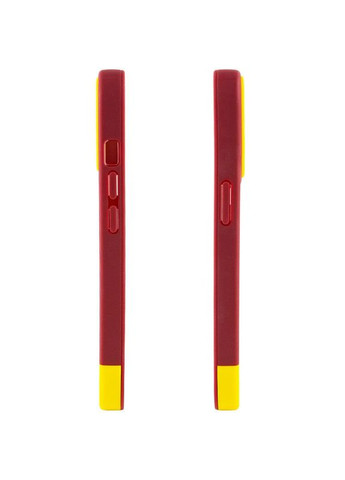 Чохол TPU+PC Біхроматичний для Apple iPhone 12 Pro Max (6.7") Бордовий Epik (372972269)