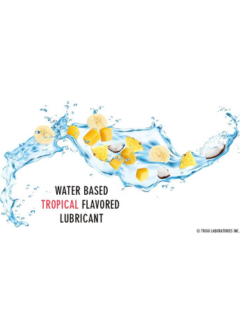 Їстівний лубрикант Flavored Tropical Fruit Explosion (смак тропік) 89 мл Wet (331171371)