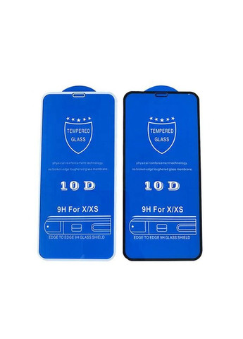 Захисне скло 10D iPhone X/Xs/11 Pro No Brand (304254914)