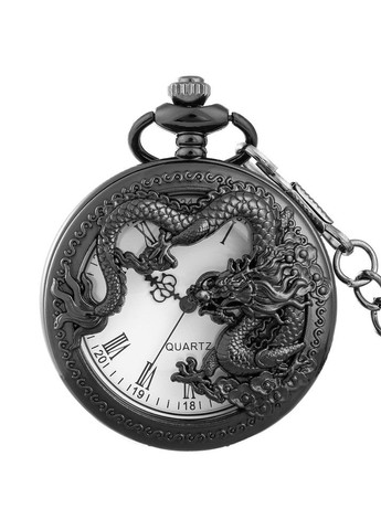 Кварцевые карманные часы Чёрный Дракон No Brand (327422360)