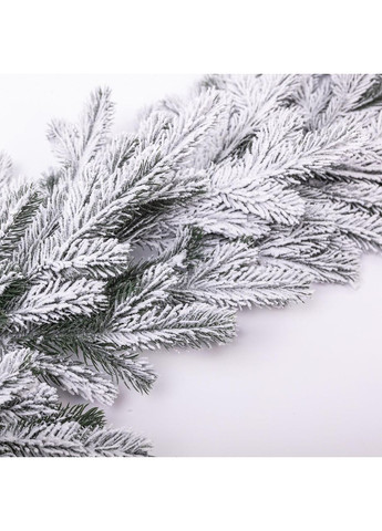 Хвойна лита гірлянда 2 м засніжені гілки ялинки TD-BRNCHSN2 LUGI (370373769)