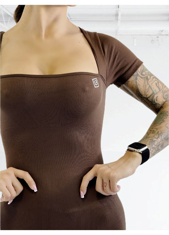 Спортивный комбинезон женский LILAFIT комбинезон-брюки коричневый спортивный нейлон