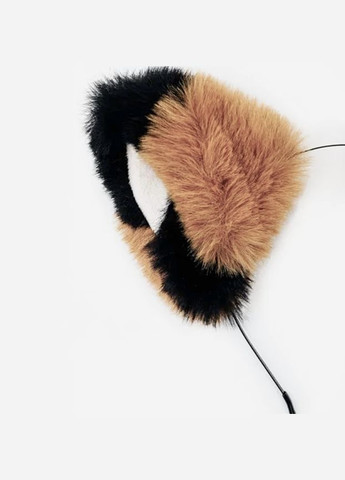 Обруч на голову с меховыми ушками "Лисица" для квадробики, косплея, аниме No Brand (309020957)