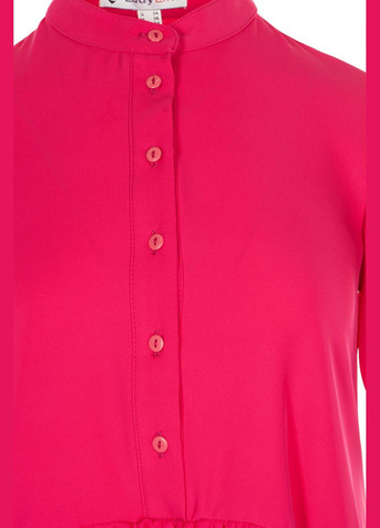 Малиновое повседневный платье нарядное просторное (ll162420011) LadyLike