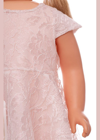 Рожева сукня з довгим рукавом рожева гіпюрова 92 см (35552) BABYKROHA (323469370)