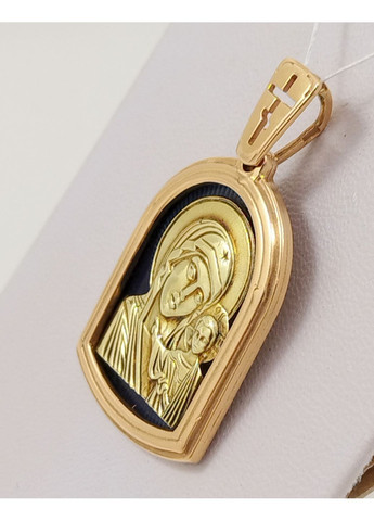 Ладанка "Пресвятая Богородица" из золота с эмалью 1995_ЛЭА No Brand Підвіска (370756212)