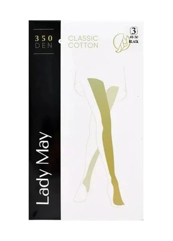 Колготки женские 202к р.4 чорний LADY MAY (374113786)