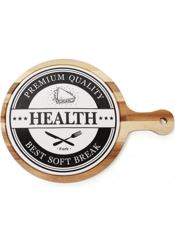 Дошка дерев'яна сервірувальна Naturel 38х27см (сирна дошка) Bona (372176220)