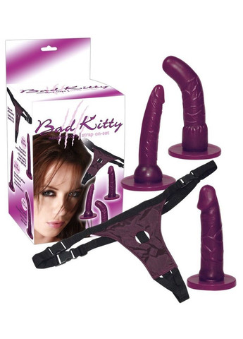 Страпон женский Bad Kitty Nigty toys No Brand (303909637)