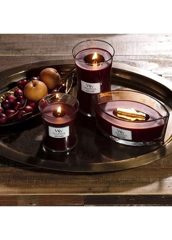 Ароматическая свеча в стекле Large Black Cherry 609 г (93100E) WoodWick (400787844)