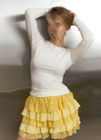 Базовий повсякденний приталений лонгслів з довгими рукавами Tik-Tak (362539698)