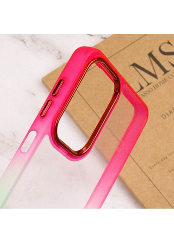 Чохол TPU+PC Fresh sip series для Realme C67 4G Салатовий / Рожевий No Brand (360879264)