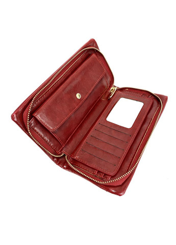 Жіночий гаманець з еко-шкіри FW-7190 коричневий 20 x 10,5 x 2 No Brand (371681833)