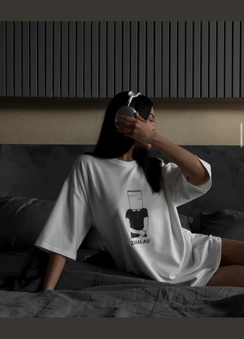 Удлиненная футболка Fashion - (333088279)