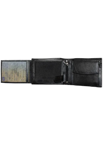 Оригинал! Портмоне мужское кожаное RFID Black (P8276-0) Semi Line (397581702)