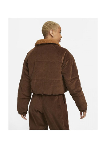 Коричневая куртка женская air therma-fit brown dq6930-259 Nike