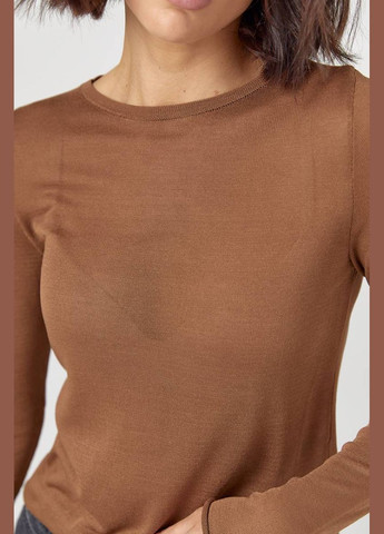 Жіночий лонгслів з віскозного плетіння Lurex Кофта (327218386)