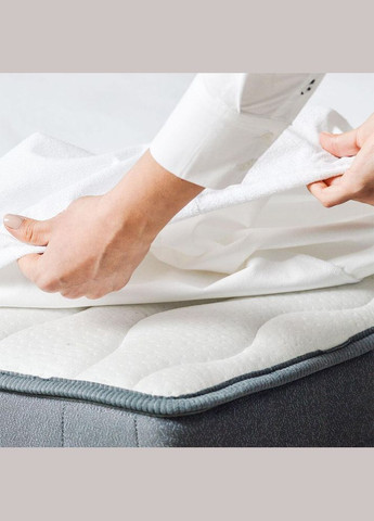 Наматрацник непромокальний 120х200х23 см аква стоп захисний натяжний з гумкою по периметру бавовна IDEIA (367727581)