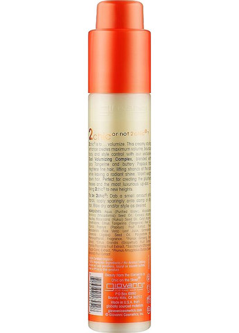 Сыворотка для волос 2 Chic Ultra-Volume TanGerine Papaya Butter 53ml (345535-31162560) Giovanni (368609365)