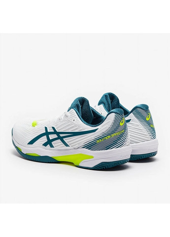 Білі кросівки чоловічі solution speed ff 2 clay white 1041a187-102 Asics
