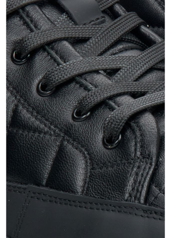 Черные зимние ботинки, цвет черный Estro