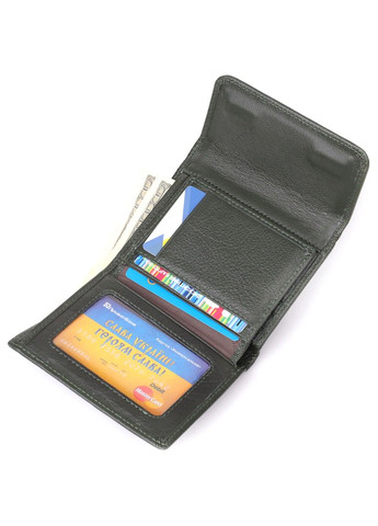 Женский кошелек среднего размера из натуральной кожи 23074 Зеленый st leather (330642774)