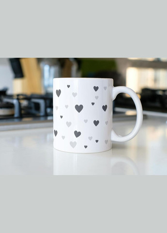 Кружка с принтом "Спасибо тебе за то, что ты всегда со мной" 330 мл Белая No Brand (324263967)