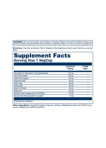 Суміш ферментів для полегшення травлення Super Digestaway 90 капсул Solaray (338227987)