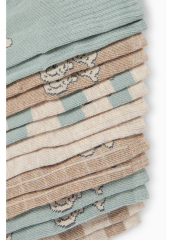 Комбіновані комплект шкарпеток (7 пар) C&A однотонні всесезон (365716452)