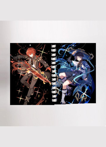 Блокнот скетчбук Скарамучча Геншин импакт Genshin Impact (sk0118) No Brand (327003049)