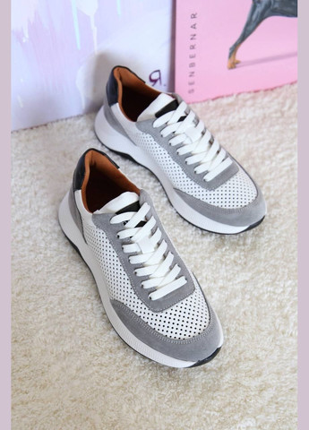 Кроссовки Benito белые демисезоны (322827878)